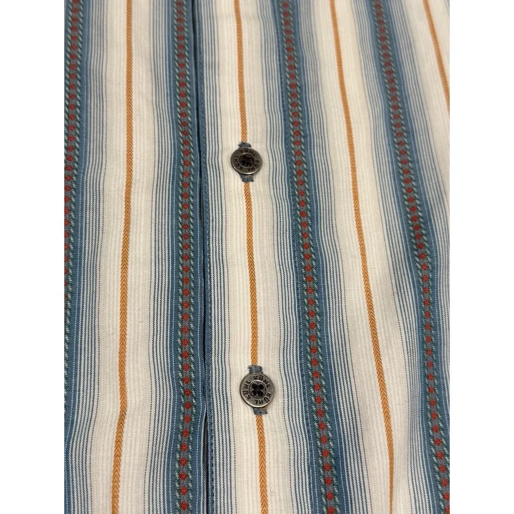 Kuhl Mens Medium Shirt Button Down Short Sleeve Western Hiking Travel‎ Outdoor